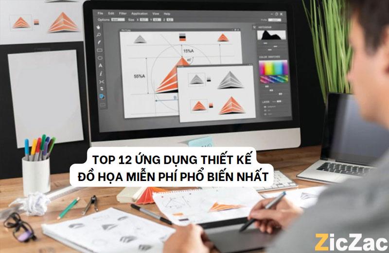 Top 12 ứng dụng thiết kế đồ họa miễn phí đa tính năng