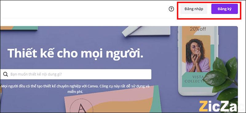 app tạo logo Phúc Long bằng canva