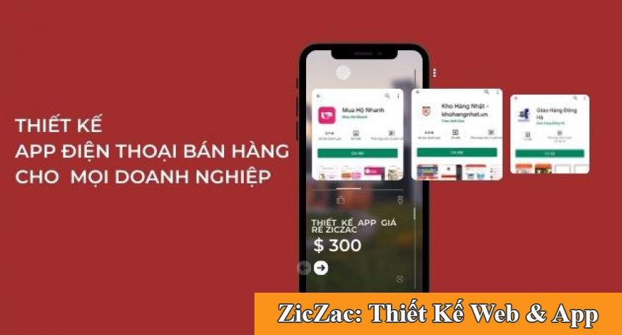 Thiết kế app điện thoại bán hàng giúp tăng doanh số gấp 8 lần