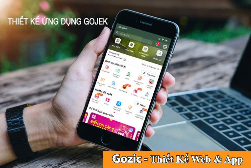 Thiết kế ứng dụng GoJek, app đặt xe công nghệ chuyên nghiệp