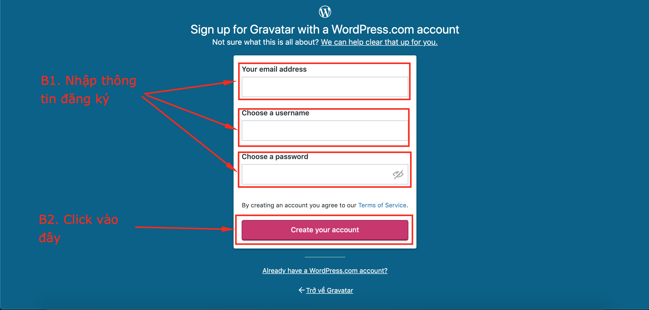 Hướng dẫn đăng ký tài khoản Avatar nhanh chóng và đơn giản
