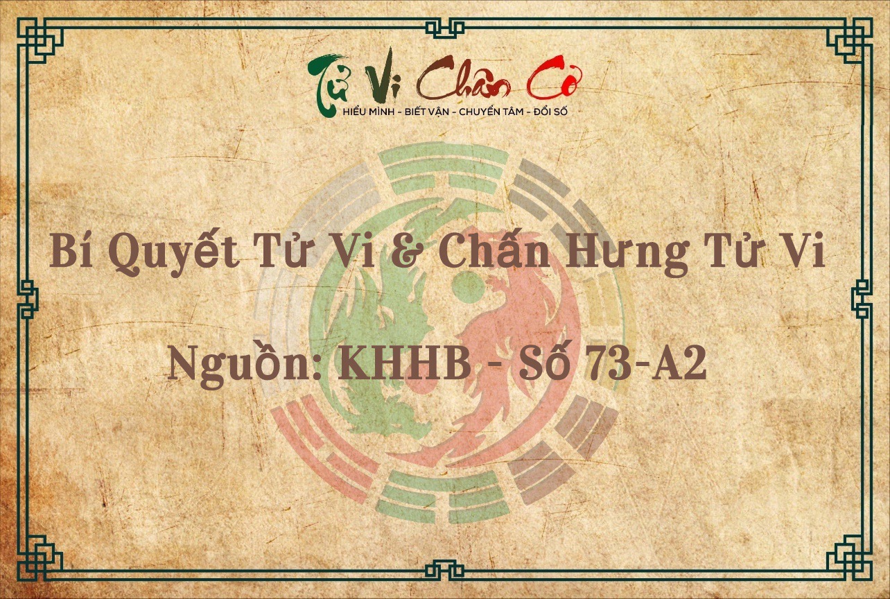 Bí Quyết Tử Vi & Chấn Hưng Tử Vi