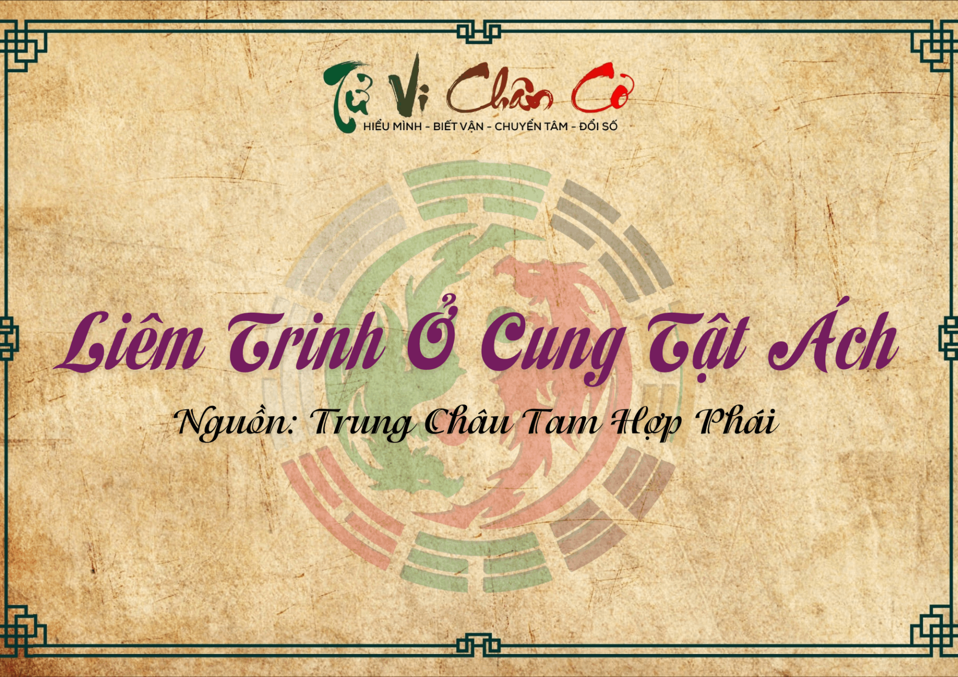 Liêm Trinh Ở Cung Tật Ách
