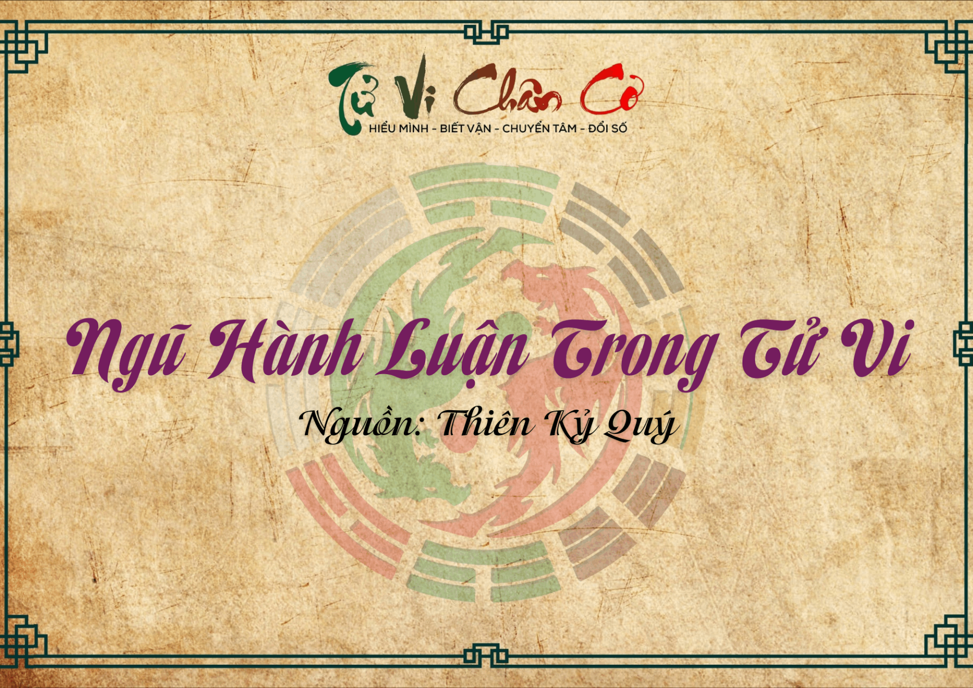 Ngũ Hành Luận Trong Tử Vi