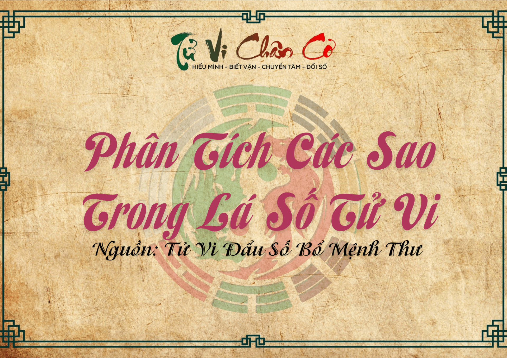 Phân Tích Các Sao Trong Lá Số Tử Vi