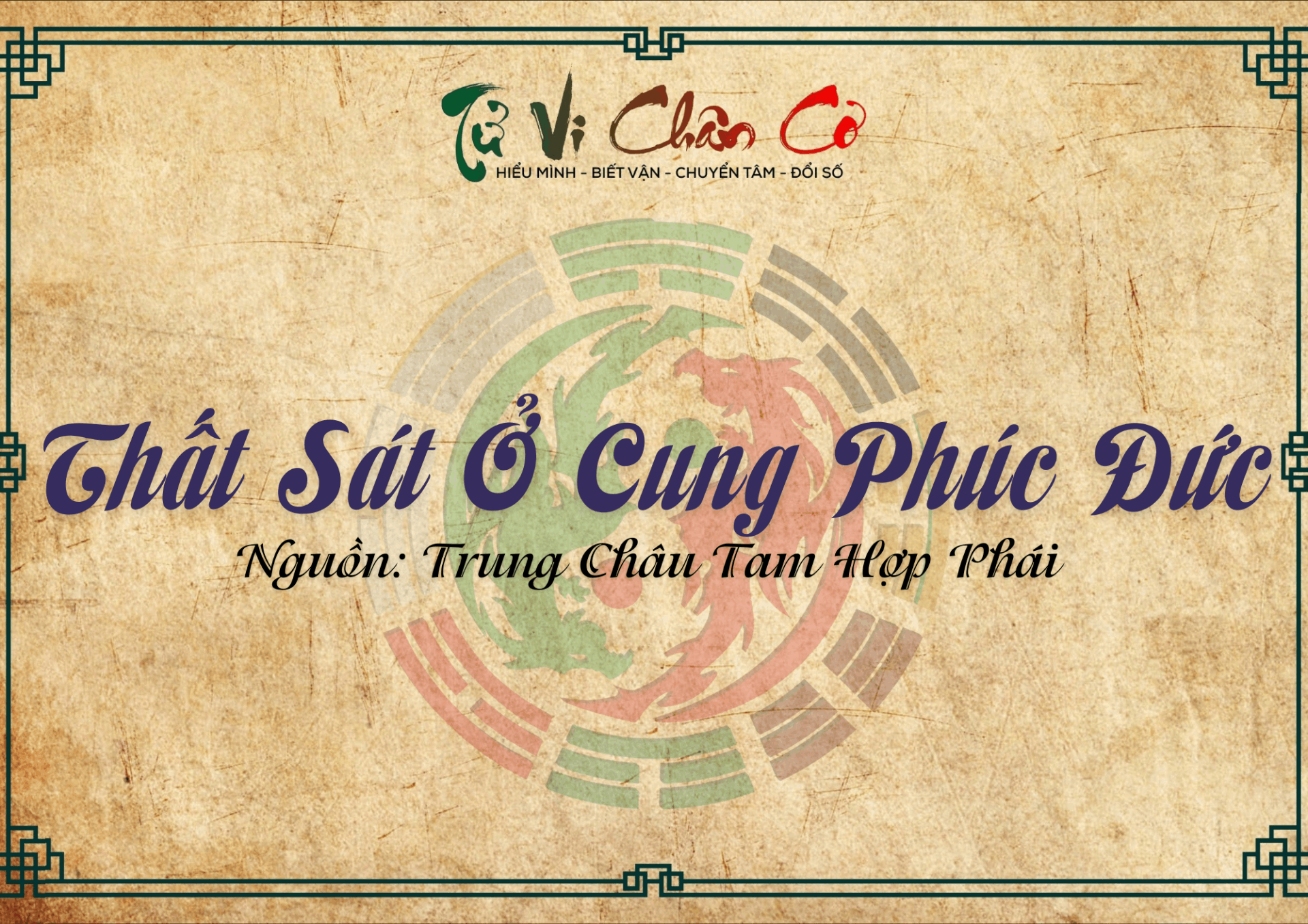 Thất Sát Ở Cung Phúc Đức
